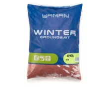 Прикормка для рыбалки Yaman Winter Krill, зимняя, криль, 700 г